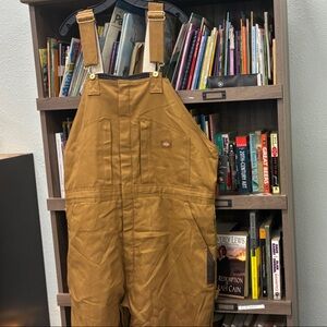 Brown coveralls with Adjustable Straps
